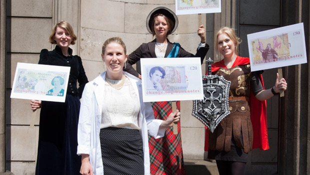 Persuasion: Caroline convinced the Bank of England to keep a woman on banknotes